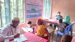 A free Medical Campaign by RBHC Doctors at Mangalpur