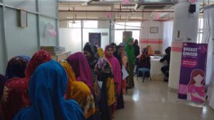 Breast & Cervical Cancer Screening program at Hop Lun Apparel Ltd.