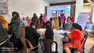 Alo Bhubon Trust organized awareness and screening programs at three Caritas Medical Centers